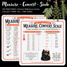 MESURE-CONVERTIR-ÉCHELLE • RÉFÉRENCE DE CUISINE