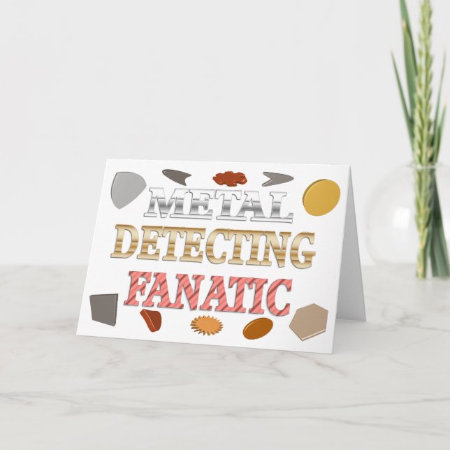 Carte Métal Détection Fanatique (Devant)