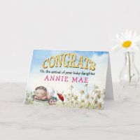 Mete Félicitations Nouveau bébé Nom de la fille