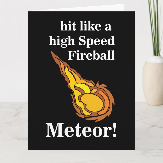 Carte Meteor Tir Star Fireball Meteor (Devant)