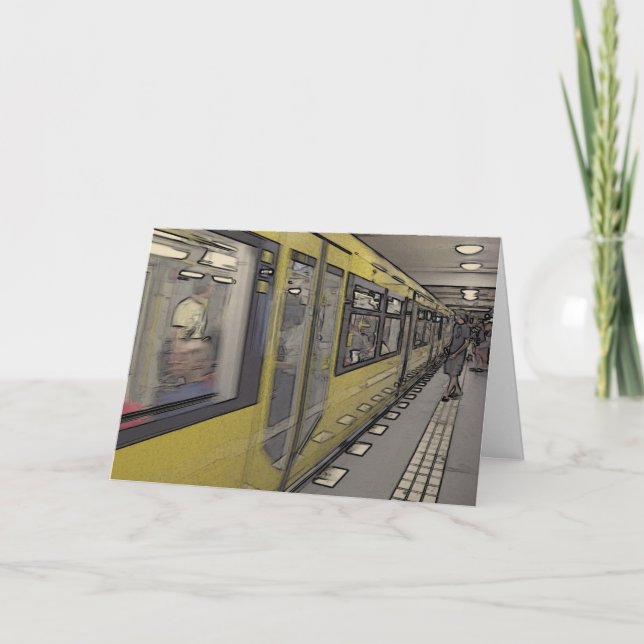 Carte Métro de Berlin (Devant)