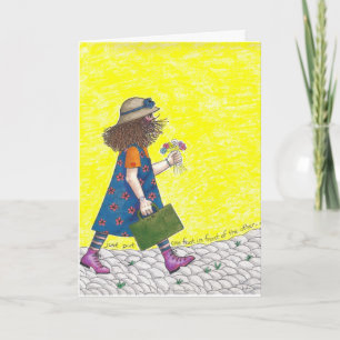 Carte Mettez juste un pied devant l'autre