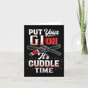 Carte Mettez Votre Gi Sur Martial Arts Life Karate Judo