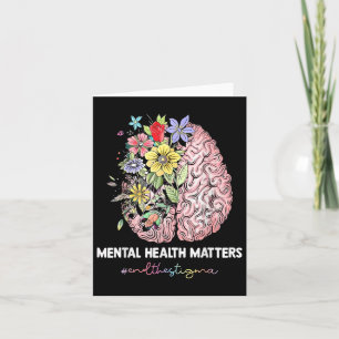 Carte Mettre fin à la stigmatisation santé mentale S Con