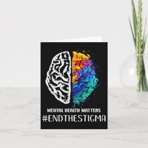 Carte Mettre fin à la stigmatisation Santé mentale S Sen