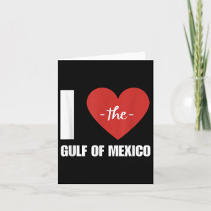 Carte Mexicain J'Aime Le Golfe Du Mexique Président Trum