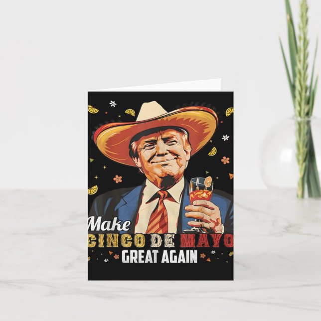 Carte Mexicain Rendre Fantastique Cinco De Mayo (Devant)