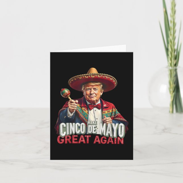 Carte Mexicain Rendre Fantastique Cinco De Mayo (Devant)