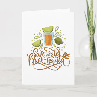 Carte Mexique - Boire Tequila - léger