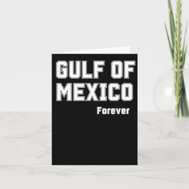 Carte Mexique Pride Forever Golfe Du Mexique 2025 (Devant)