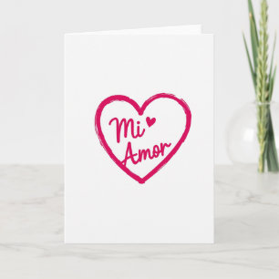 Carte Mi Amor Mon Amour