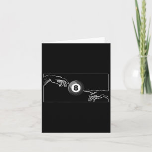 Carte Michelangelo Billard Artistique Main De Dieu Noir