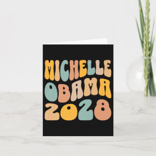 Carte Michelle Obama 2028 Pour Le Président Résister Wav