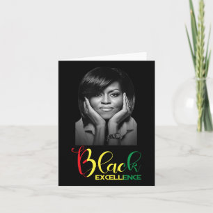 Carte Michelle Obama Black Excellence Black History Mont