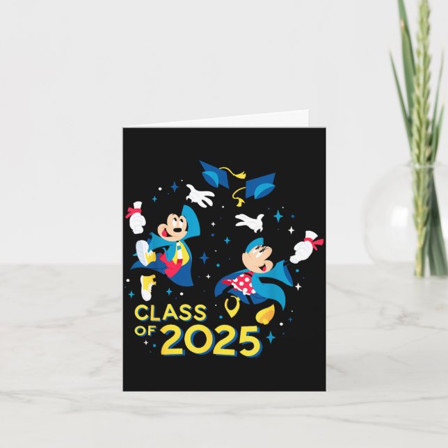 Carte Mickey & minnie mouse promotion 2025 (Devant)
