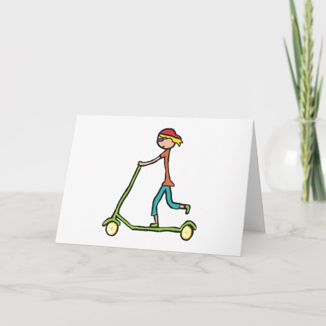 Carte Micro Scooter (Devant)