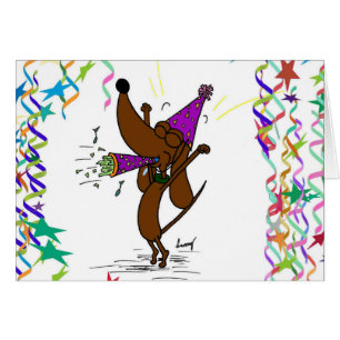 Carte Midge "Ayez un chien heureux anniversaire"