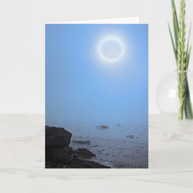 Carte Midnight Moon | Arctique, Svalbard (Devant)