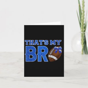Carte Mignon C'est Ma Soeur De Cheering De Football De F