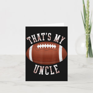 Carte Mignon C'est Mon Oncle Là-bas Drôle de Football Ne