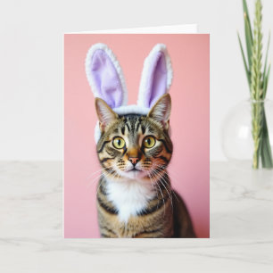 Carte Mignon Chat Aux Oreilles