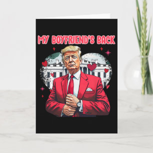 Carte Mignon Drôle Trump Saint-Valentin Mon Petit Ami Ck