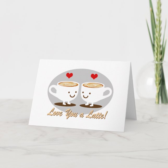 Carte Mignon ! Je t'aime à fond ! (Devant)