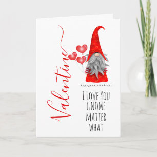 Carte Mignon Je T'aime Gnome Quoi Qu'il En Soit à la Sai