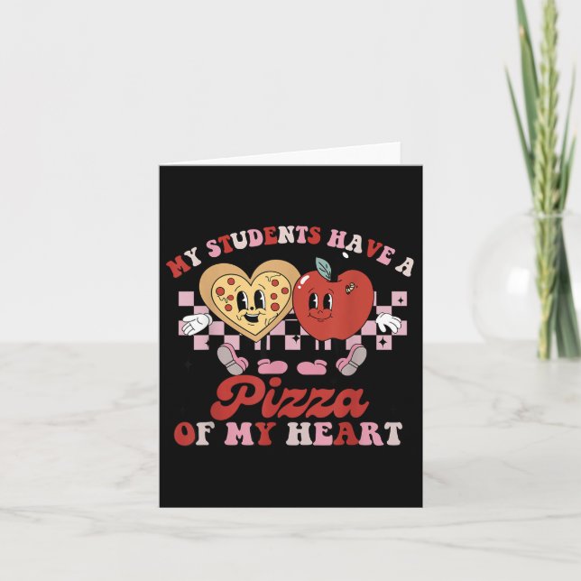 Carte Mignon Mes élèves ont des professeurs qui font piz (Devant)