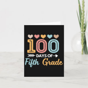 Carte Mignonne 100 Jours De 5E Année Enseignant Élèves E