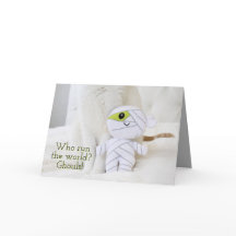 Mignonne Chat Qui Dirige Le Monde ? Gouls ! Hallow