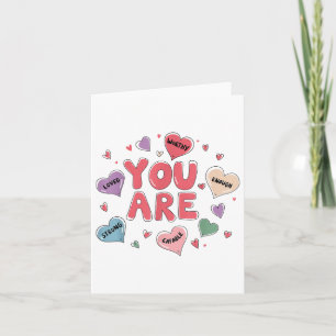 Carte Mignonne Enseignante Enfants Valentines Jour Ensei
