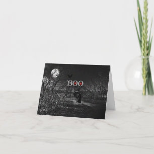 Carte Mignonne et Déplaisante Halloween Fright