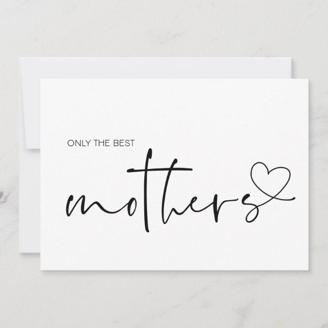 Carte Mignonne Grossesse Révéler Mère Nous attendons béb (Devant)