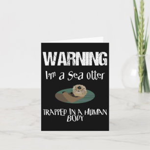 Carte Mignonne Louter de mer Halloween Costume Facile La
