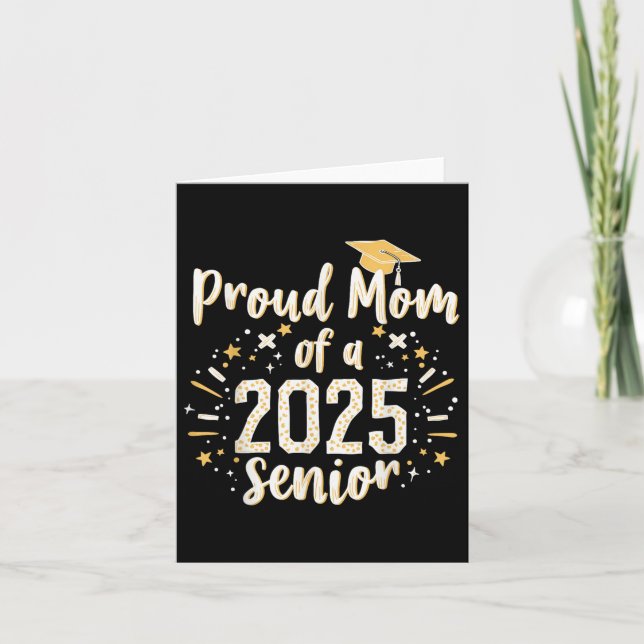Carte Mignonne Lycée Fier Maman D'Un 2025 Cadeau Ch Gra (Devant)