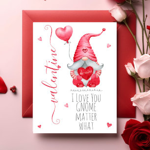Carte Mignonne Valentine Je T'Aime Gnome Ce Qui Compte 