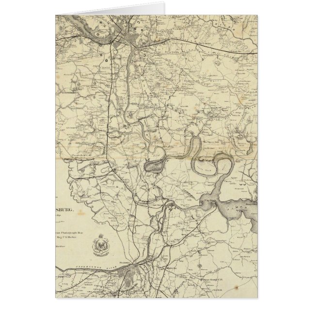 Carte militaire des États-Unis (Devant)