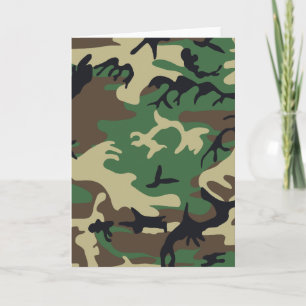 Carte Military Camouflage