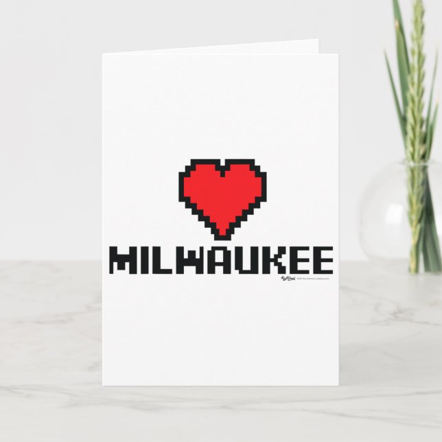 Carte Milwaukee cité du joueur 8 bits  (Devant)