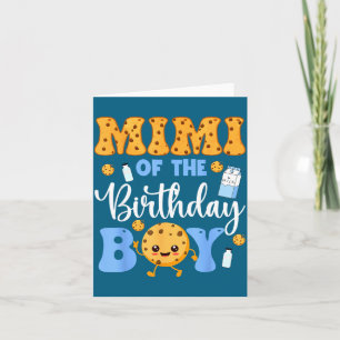 Carte Mimi du garçon d'anniversaire drôle de lait et de 