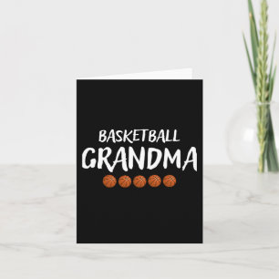 Carte Mimi Grand-mère Grand-mère Mémé Nana Basketball