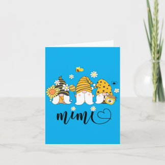 Carte Mimi personnalisé pour hommes Mamie Gnomes mignons