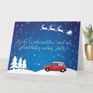 Carte Mini Cooper Joyau de Noël