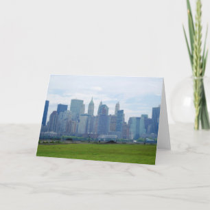 Carte Mini Skyline (carte de voeux vierge)