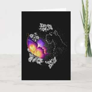 Carte Miniature Schnauzer Chien Dans Le Mémorial Du Chie