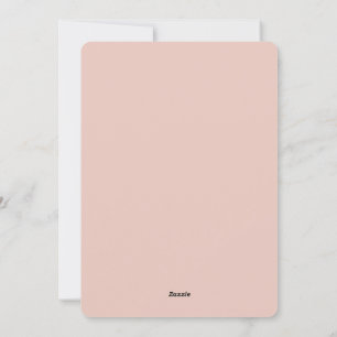 Carte minimaliste de gâteau d'anniversaire - Éléga