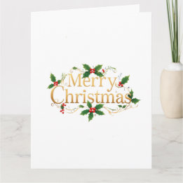 Carte Minimaliste Joyeux Noël