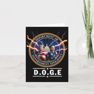 Carte Ministère De L'Efficacité Gouvernementale Doge Tru