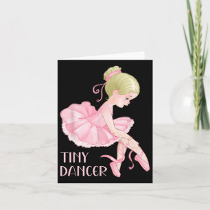 Carte Minuscule Danseur Ballerina Fille Ballet Danse Enf